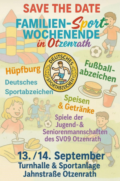 Familien-Sport-Wochenende 2025 | 13.-14. September